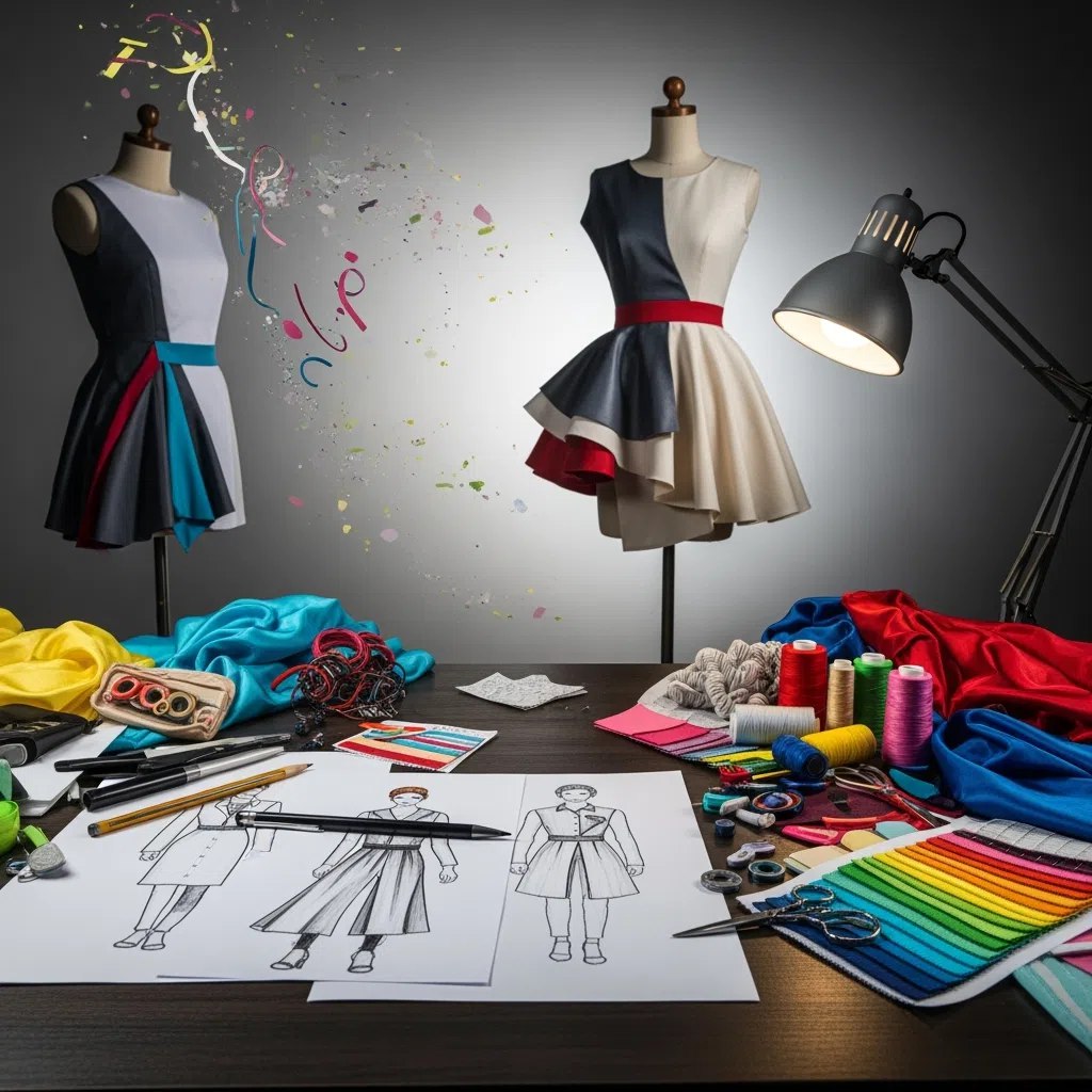 دوره مقدماتی طراحی لباس