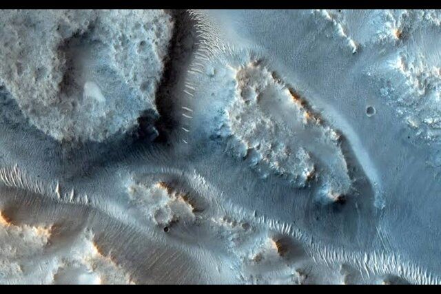 اولین تصویر از سیستم‌های زه‌کشی رودخانه‌های مریخ 