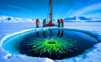 حیات پنهانی جدیدی در زیر یخ‌های قطب شمال کشف شد
