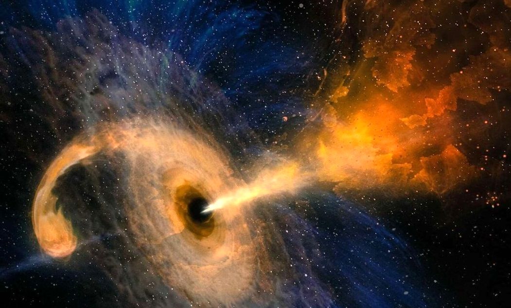 مشاهدۀ ستاره‌ای که دارد توسط یک سیاهچاله بلعیده می‌شود