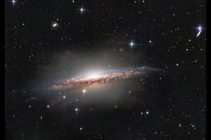 عکس روز ناسا از یک کهکشان مارپیچی