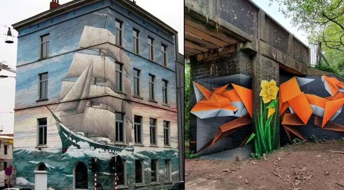 هنر خیابانی؛ هشت شاهکار نقاشی بر روی دیوارهای سراسر جهان