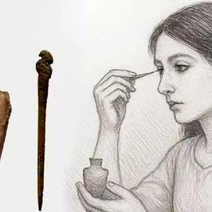 کشف یک سرمه چشم با قدمت ۳ هزار سال متعلق به عصر آهن در ایران 
