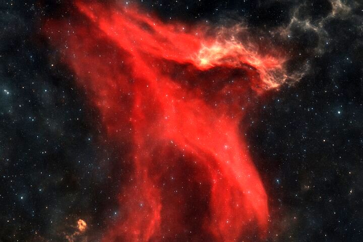 عکس روز ناسا از سحابی مارمولک