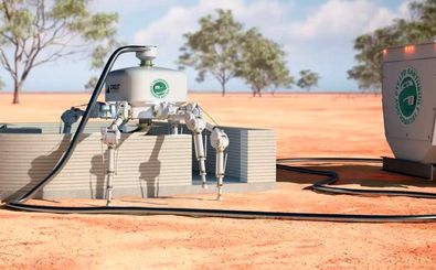 این ربات روزی یک خانه می‌سازد