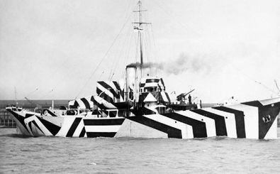 استتار «خیره‌کننده»؛ کشتی‌های جنگی که از «گورخر» الهام گرفتند 