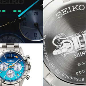 ساعت جدید Seiko با طرحی از انیمه وان پیس و قطارهای سریع‌السیر ژاپن معرفی شد