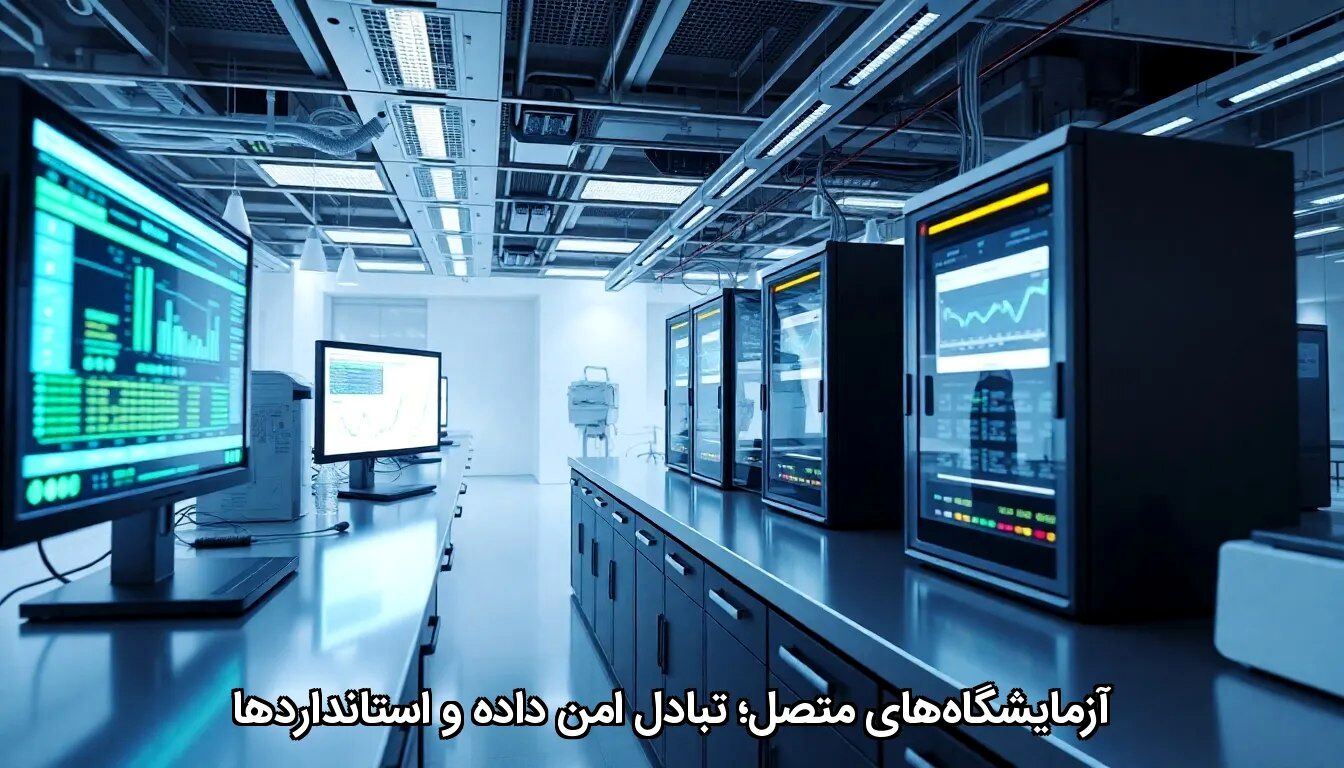 آزمایشگاه‌های متصل؛ تبادل امن داده و استانداردها