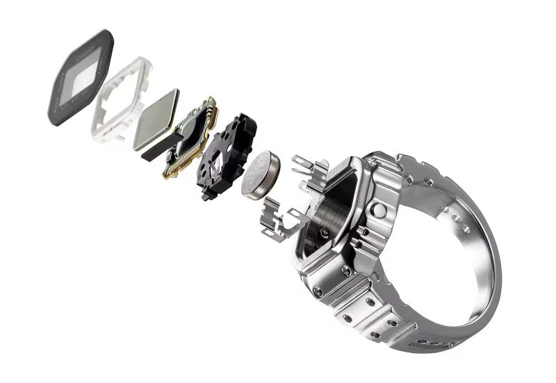 ساعت جدید کاسیو روی یک انگشت جا می‌شود