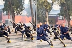 ربات‌ها در معبد شائولین/ ویدئو