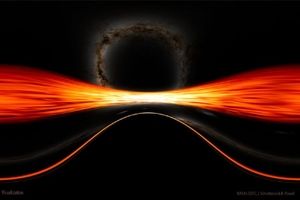 ملاقات با یک سیاهچاله از نزدیک در عکس روز ناسا